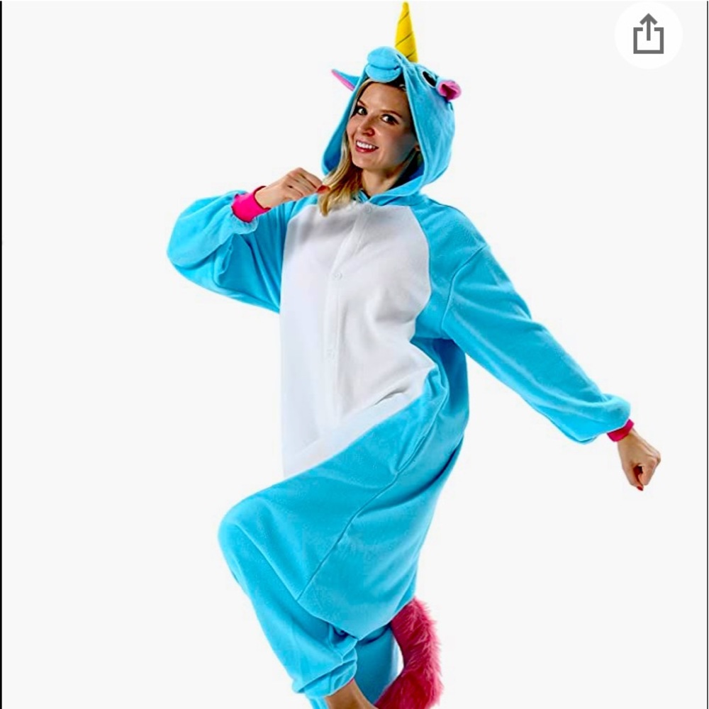 Adult unicorn onesie